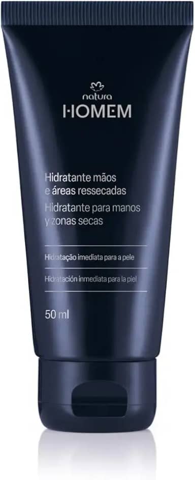 NATURA HOMEM HIDRATANTE PARA MAOS E AREAS RESSECADAS 50ml