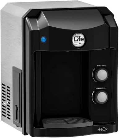 Purificador Agua Alcalina Ionizada com Ozônio Top Life (127, Preto)