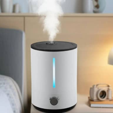 Umidificador De Ar Grande Ultrassônico 4 Litros Ambiente Profissional 16 horas Silencioso Aromatizador Rinite Sinusite
