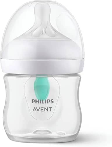 Mamadeira Pétala 3.0 com AirFree Vent Philips Avent 4 oz/125 ml, com bico de fluxo lento (Fluxo 2), SCY670/01