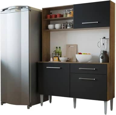 Armário de Cozinha Compacta 120cm Life Madesa