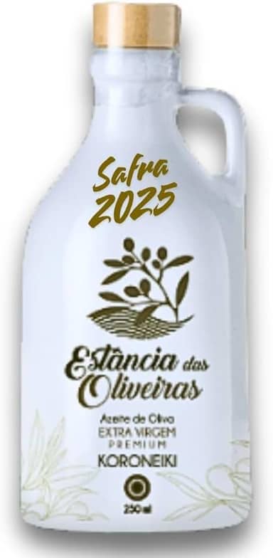 Azeite de Oliva Extravirgem Koroneiki (250ml Garrafa de CERÂMICA)