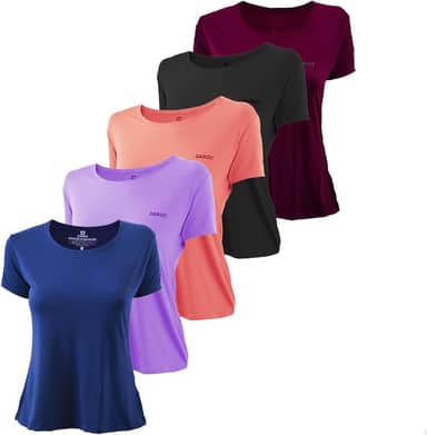 Kit 5 Camiseta Zaroc Feminina
