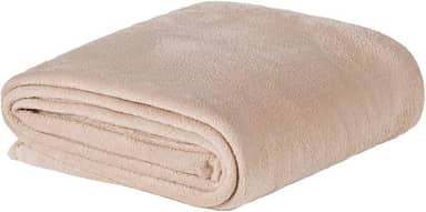 Cobertor casal Queen para Frio intenso Dupla Face macio fofo COR:CAQUI