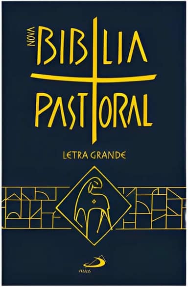 Bíblia Pastoral - Capa Cristal - Letra Grande: Letra Grande