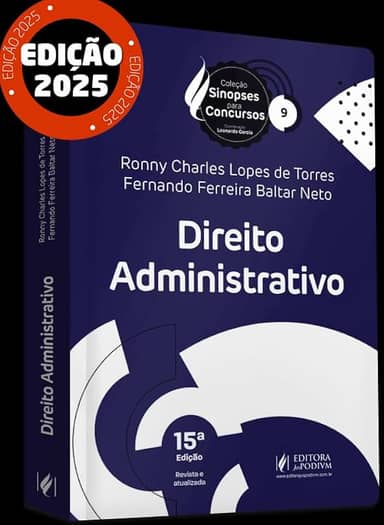 Sinopses para Concursos - Volume 9 - Direito Administrativo - 15ª Edição (2025)
