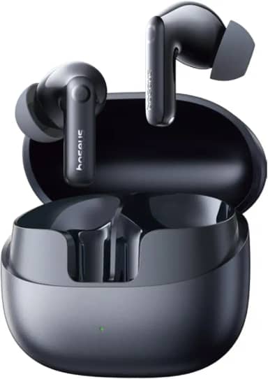 Fones de Ouvido Baseus Bass BP1 Pro Sem Fio com Cancelamento de Ruído, Cancelamento de Ruído Adaptativo em Tempo Real, EQ Ativo Adaptativo, 55H de Tempo de Reprodução, Bluetooth 6.0, Preto