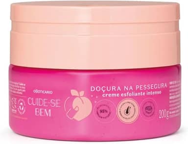 Creme Esfoliante Intenso Cuide-se Bem Doçura na Pessegura 200g