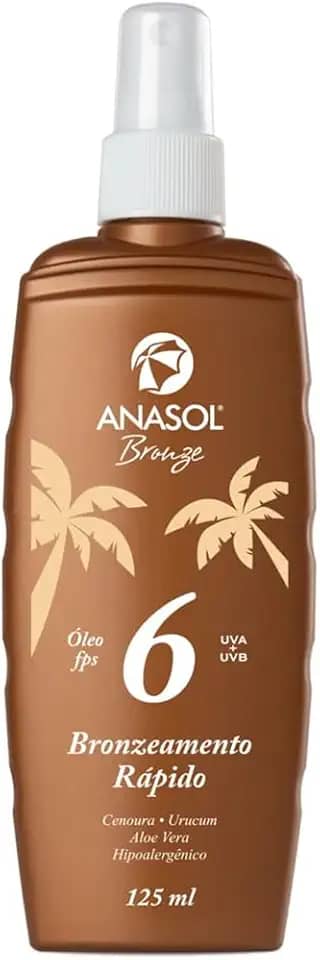 Óleo Bronzeador Spray FPS 6 125ml - Anasol