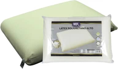 Travesseiro ALTO 16CM Látex de PU Marca Kel | Ortopédico, Antiácaro, Não Deforma, Ergonômico, Suporte Alto, Dormir de Lado – Conforto e Tecnologia para o Sono