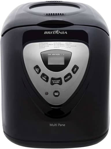 Panificadora, Multipane, 550W, Preto, 110v, Britânia