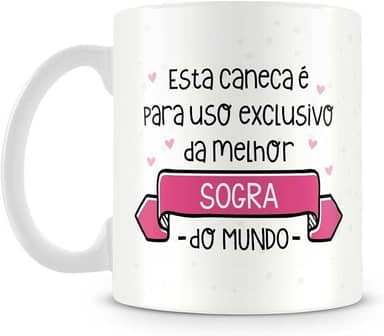 Caneca Uso Exclusivo da Sogra (Com Foto)