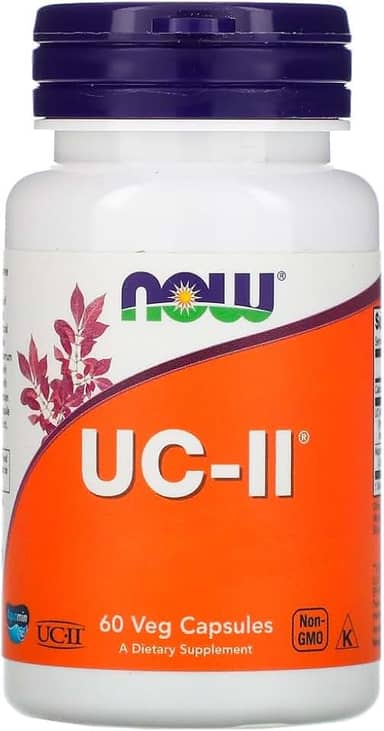 Colágeno Tipo 2 UC-II 40mg Now Foods 60 Veg Cáps Importado