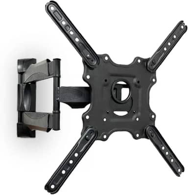 Suporte TV Tri-Articulado 26 a 65 Polegadas 38kg Universal LCD LED Inclinação Rotação 180° Quarto Sala Padrão Vesa SparkBr