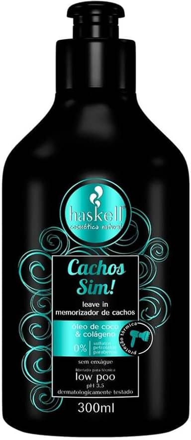 Haskell Leave In Memorizador Cachos Sim 300Ml