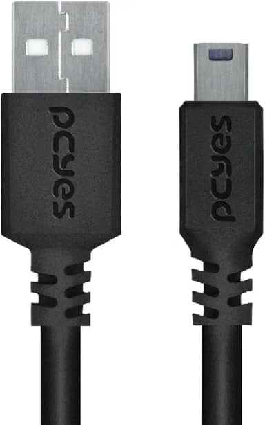 Cabo USB a 2 P/Mini B 1M - Puanm2-1, PCYes, 29297