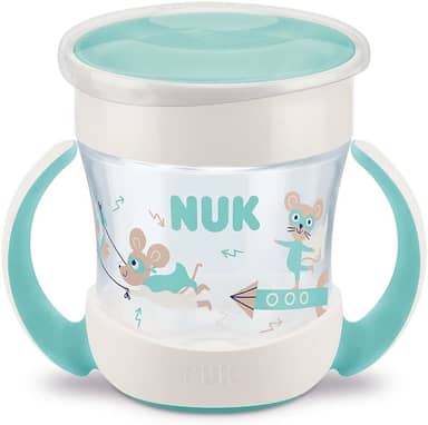 NUK Copo Mini Magic Cup 360º Com Alça Evolution 160Ml– Neutral Branco