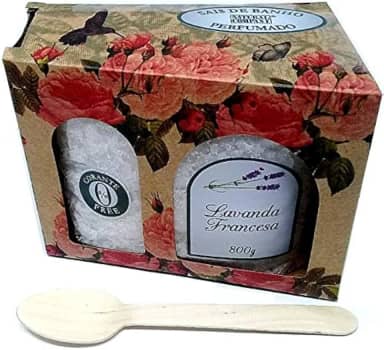 Sais de Banho Perfumado 800 g. - Lavanda Francesa
