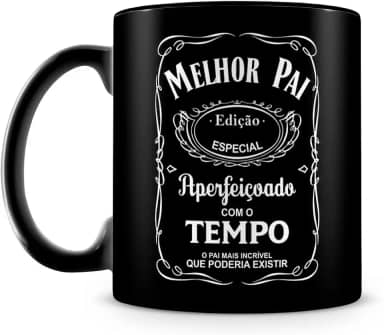 Caneca Melhor Pai (100% Preta)