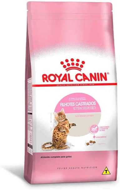 ROYAL CANIN Ração Sterilised, Gatos Filhotes 1,5kg Raça Adulto
