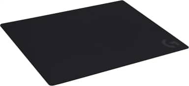 Mouse Pad Grande de Tecido com Base Antiderrapante Logitech G640 Otimizado para Jogos e com Superfície de Atrito Moderado