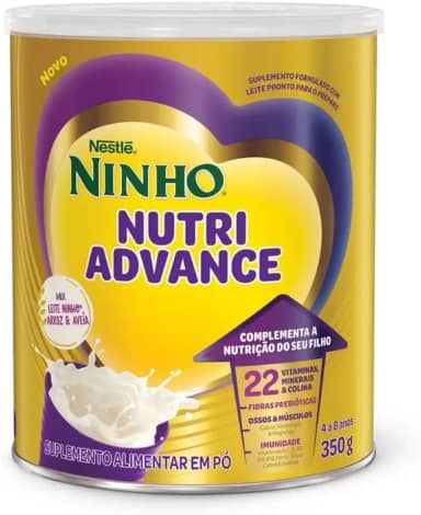 Ninho NutriAdvance - Mix Leite Ninho, Arroz e Aveia 350G