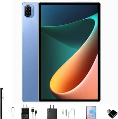 Tablet Pad 5 Pro, 10.1 Polegada Android 13 Tablet, 8GB+256GB, Processador Octa-Core, 32MP/16MP Câmera 8800mAh Bateria Dual SIM Slot (Azul)