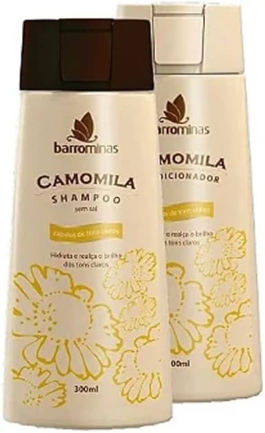 Kit para Cabelos Claros BARROMINAS Camomila Shampoo + Condicionador