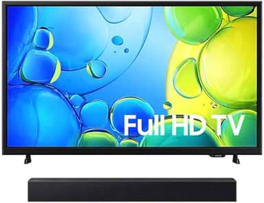 Samsung Combo Smart TV 43' Full HD F6000F 2025 + Soundbar HW-B400F/ZD