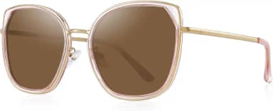 Óculos de sol Cat Eye para mulheres, óculos de sol tendência da marca