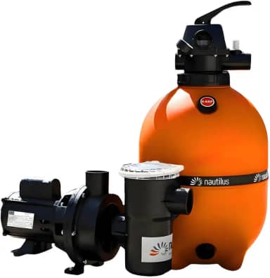 Filtro E Bomba Nautilus Motor Weg Piscina Até 24 Mil Litros 127/220v