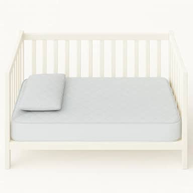 Capa de Colchão para Berço Americano Impermeável Matelada – Protetor de Colchão Antialérgico, Lavável e Confortável