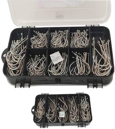 Anzol de Pesca Kit 200 Marine1/0,2/0, 3/0, 4/0, 5/0, 6/0,7/0
