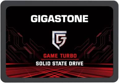 Gigastone SSD SATA 256 GB 6.3 cm SSD 540 MB/s Upgrade Laptop PC memória e armazenamento PS4 HDD substituição 6.3 cm discos rígidos internos de estado sólido SATA III SLC Cache 3D NAND Game Turbo
