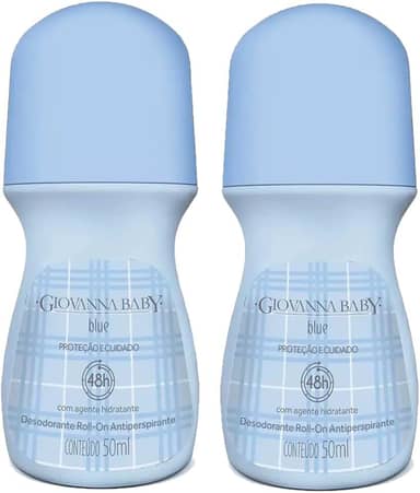 Giovanna Baby - Kit Giovanna Baby Desodorante Roll On Fem C/2 50Ml Blue