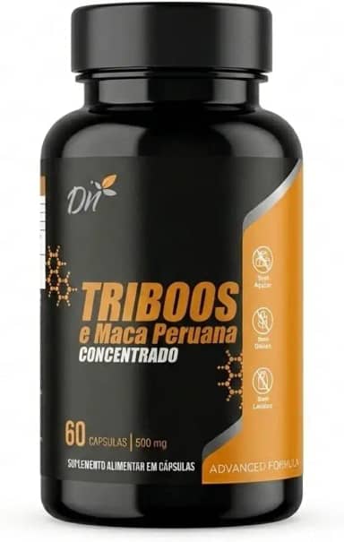 Maca Peruana e TriboTerra 500mg 60 Cápsulas