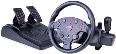 Volante & Pedal Force Driving PS4/PS3/PC/XBOXONE/XBOX360 Preto Dazz