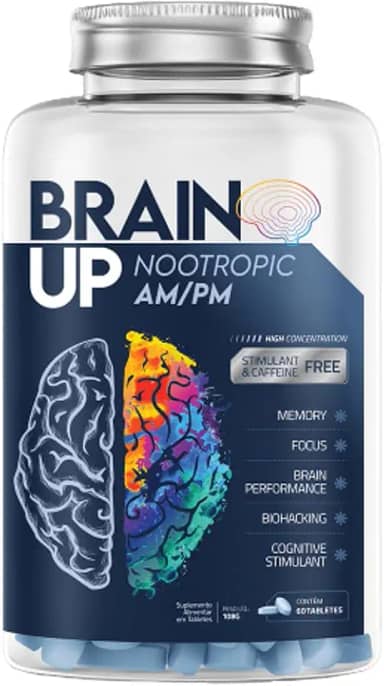 Kit 2X: Brain Up AM/PM True Source 60 Tabletes