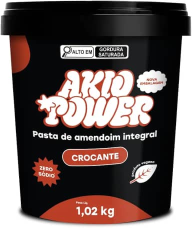 Pasta de Amendoim Integral Crocante Zero Açúcar 1kg - Natural Proteica