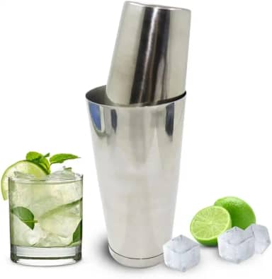 COQUETELEIRA BOSTON PROFISSIONAL INOX 820ML