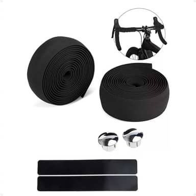 Fita de Guidão para Bicicleta MTB, Speed e Ciclismo – Macia, Confortável, Antiderrapante, Resistente, Design Moderno, Aumenta Conforto e Controle, Ideal para Trilhas, Acessório de Bike Durável Bike.