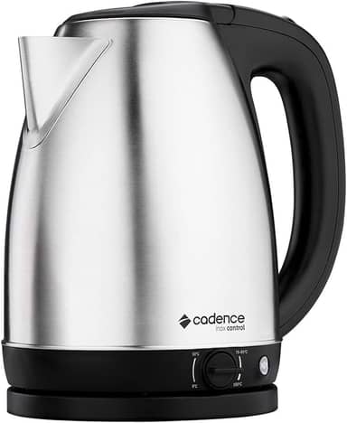 Chaleira Elétrica Cadence Inox Control 1,8L - 220V