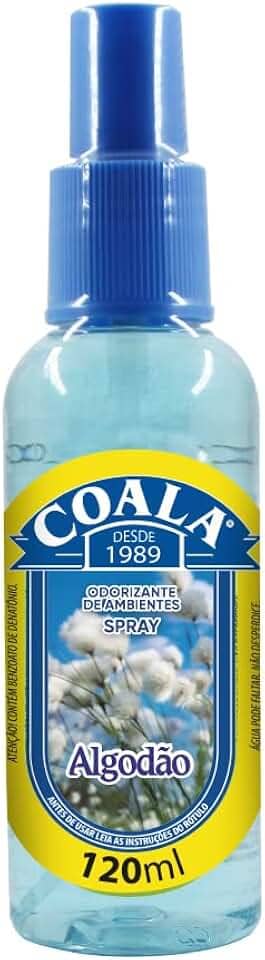 Coala Odorizador De Ambiente Spray 120Ml Algodão