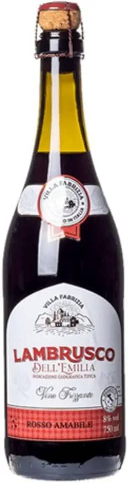 Vinho Tinto Italiano Villa Fabrizia Lambrusco Amabile 750ml