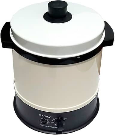 Termocera Profissional 1 Kg para derreter Cera ou Aquecer Pedras - Branca