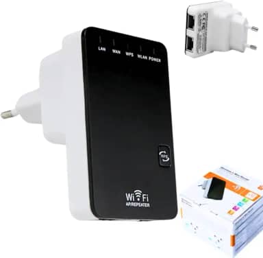Repetidor de Sinal Wifi Roteador 300Mbps Sem Fio Turbo Amplificador Sinal de Internet 2.4GHz