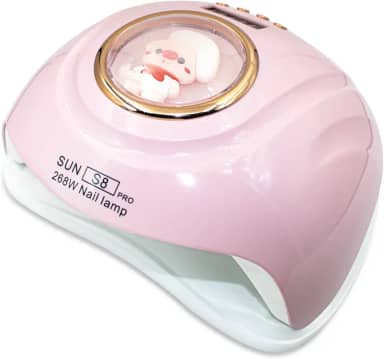 Cabine Estufa SUN S8 PRO LED UV 268W Unha Gel Acrigel Top Coat 57 LEDs Profissional Bivolt