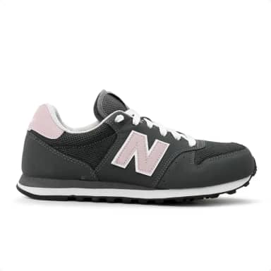 Tênis New Balance 500 V2 Grafite e Rosa