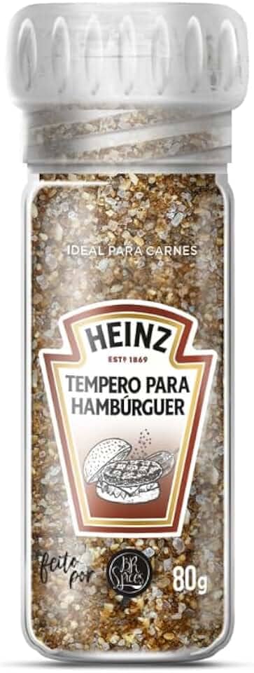 Tempero de Hambúrger Heinz Moedor 80G