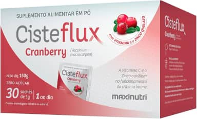 MaxiNutri Cisteflux Cranberry Display (30 Sachês De 5G) Único